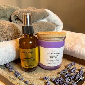 2 Piece Lavender Dreams Sanctuary Set | Room Spray & 9oz Candle